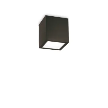 Lampa sufitowa zewnętrzna TECHO PL1 SMALL czarna 251578 - Ideal Lux